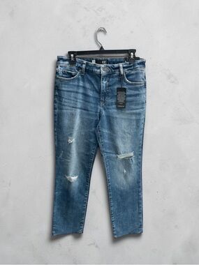 Kut From The Kloth Reese High Rise Fab Ab Ankle Straight Jeans sz 8 New
